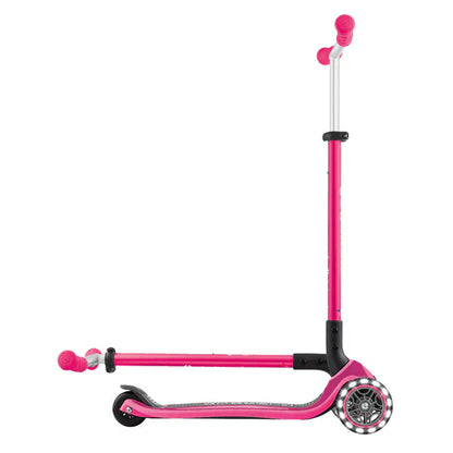 Globber Scooter Scooter Infantil Maxi Lights con Luces LED Pink 663-110