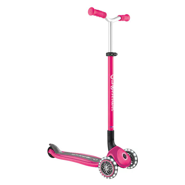 Globber Scooter Scooter Infantil Maxi Lights con Luces LED Pink 663-110