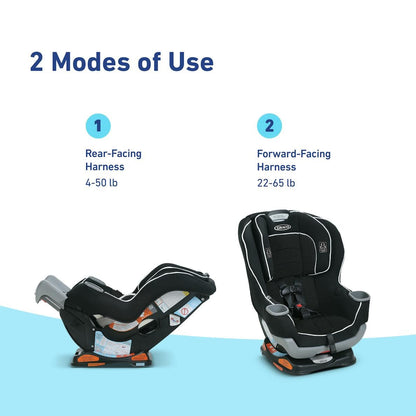Graco Silla de auto convertible Silla de auto convertible Extend2fit Redmond  2 en 1 - Graco GR42202136800