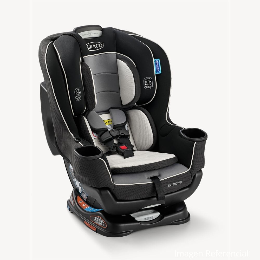 Graco Silla de auto convertible Silla de auto para bebe convertible Extend2fit Gothan  -  2 en 1 Graco GR42201963212