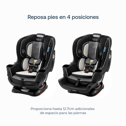 Graco Silla de auto convertible Silla de auto para bebe convertible Extend2fit Gothan  -  2 en 1 Graco GR42201963212