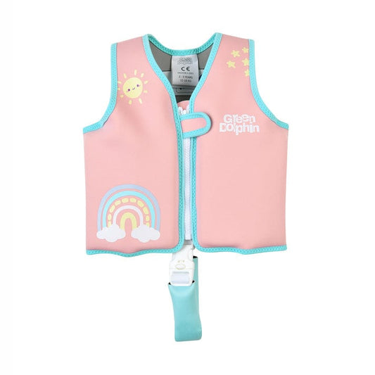 Green dolphin Flotadores Chaleco Flotador Arcoíris Palorosa 19 a 30 kg - Green Dolphin G157