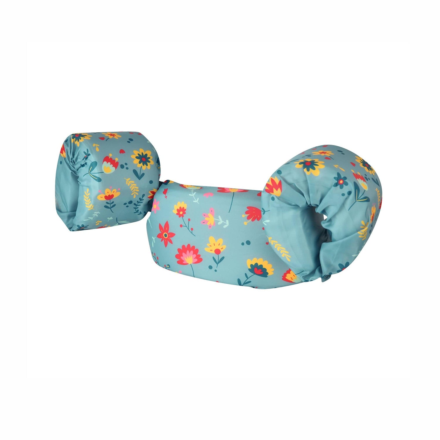 Green dolphin Flotadores Flotador con Alitas Flores Celeste - Green Dolphin G152