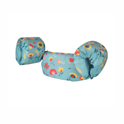 Green dolphin Flotadores Flotador con Alitas Flores Celeste - Green Dolphin G152