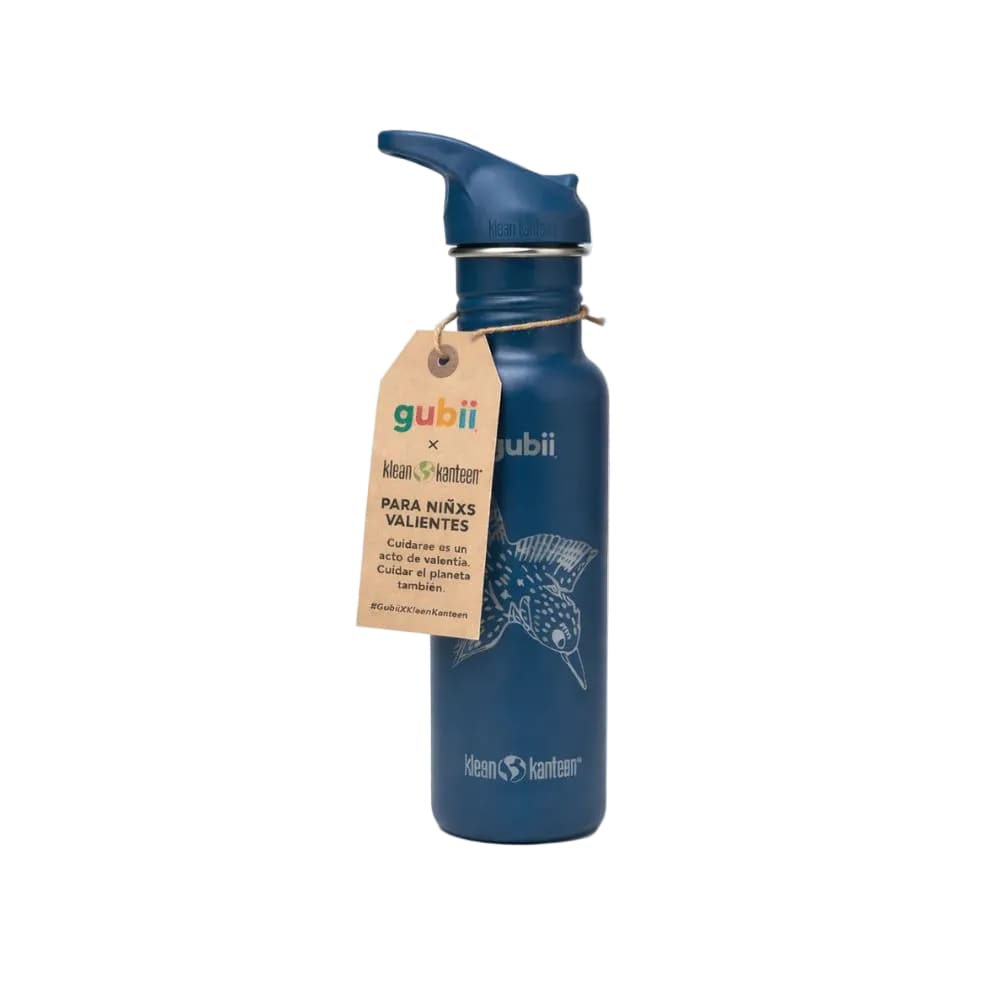Gubii Alimentación Botella Azulina Martín pescador Klean Kanteen - Gubii 763332080484