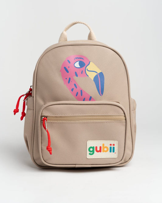 Gubii Mochila Mochila pequeños salvajes Flamenco Marfil - Gubii 64173052