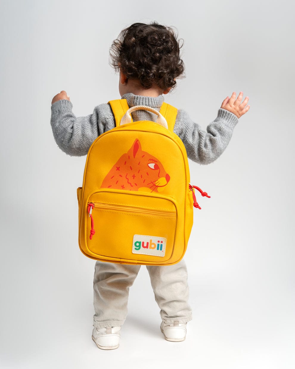 Gubii Mochila Mochila pequeños salvajes Puma amarillo - Gubii 61518844