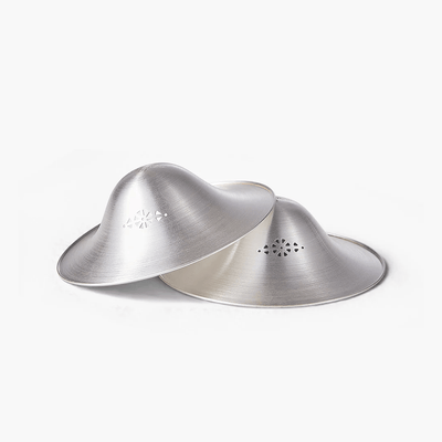 Copas de Lactancia Plata 65mm - Momcozy
