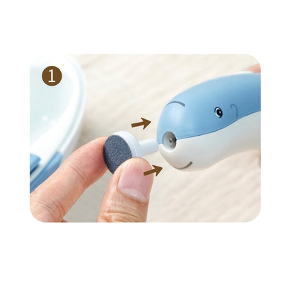 Haakaa Cuidado Personal Limador de uñas eléctrico Friendly Whale - Haakaa SGE088