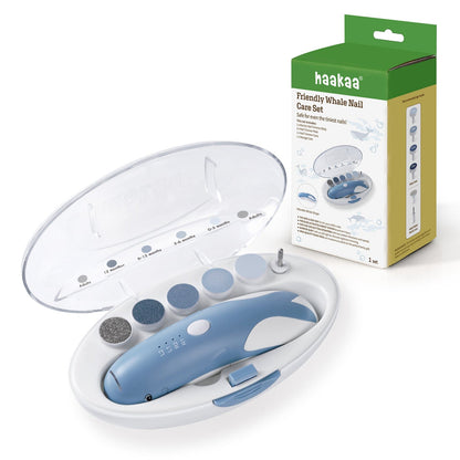 Haakaa Cuidado Personal Limador de uñas eléctrico Friendly Whale - Haakaa SGE088