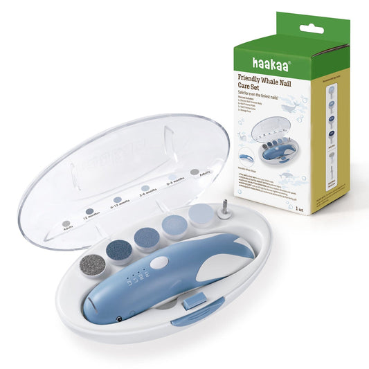 Haakaa Cuidado Personal Limador de uñas eléctrico Friendly Whale - Haakaa SGE088