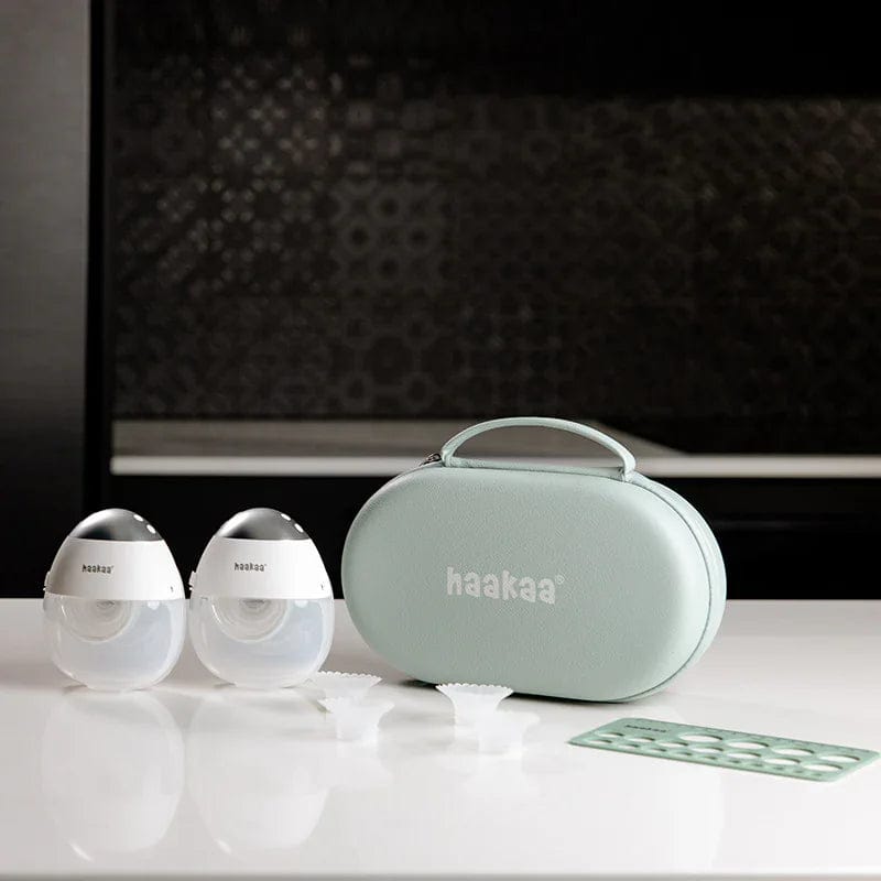 Haakaa Lactancia Materna Extractor de Leche Eléctrico Doble Portátil E-Ladybug Deluxe - Haakaa