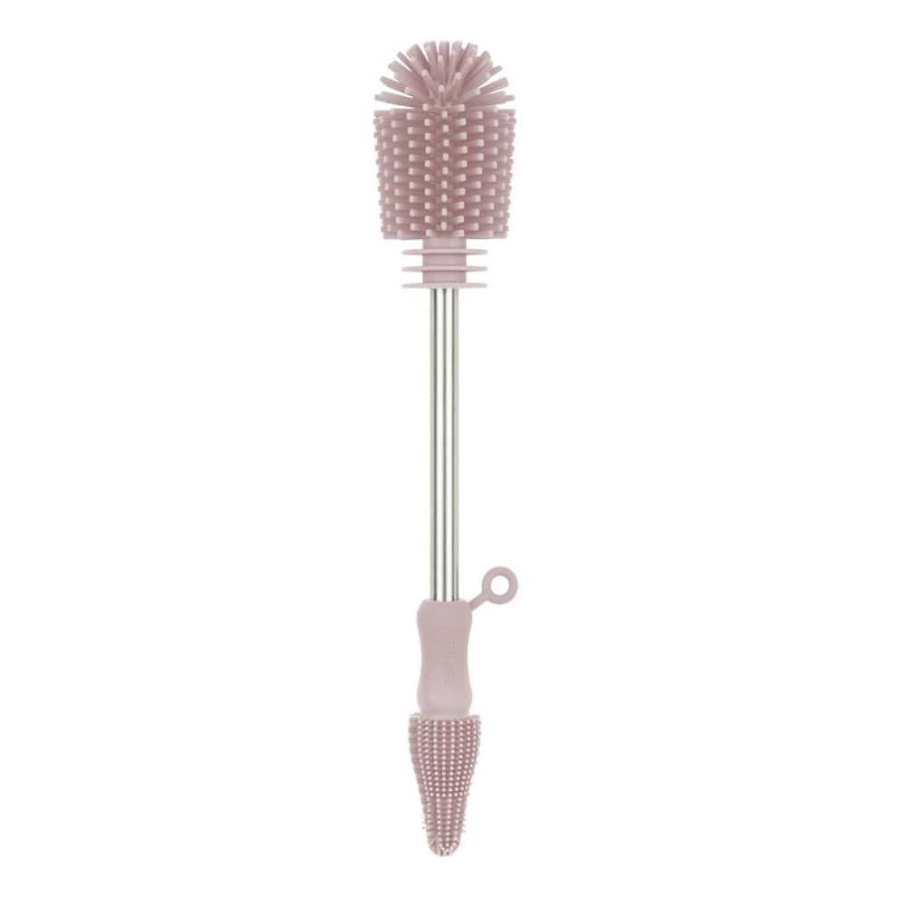 Haakaa Mamadera Cepillo de silicona para mamaderas Palo Rosa - Haakaa NHK071-BH