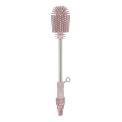 Haakaa Mamadera Cepillo de silicona para mamaderas Palo Rosa - Haakaa NHK071-BH