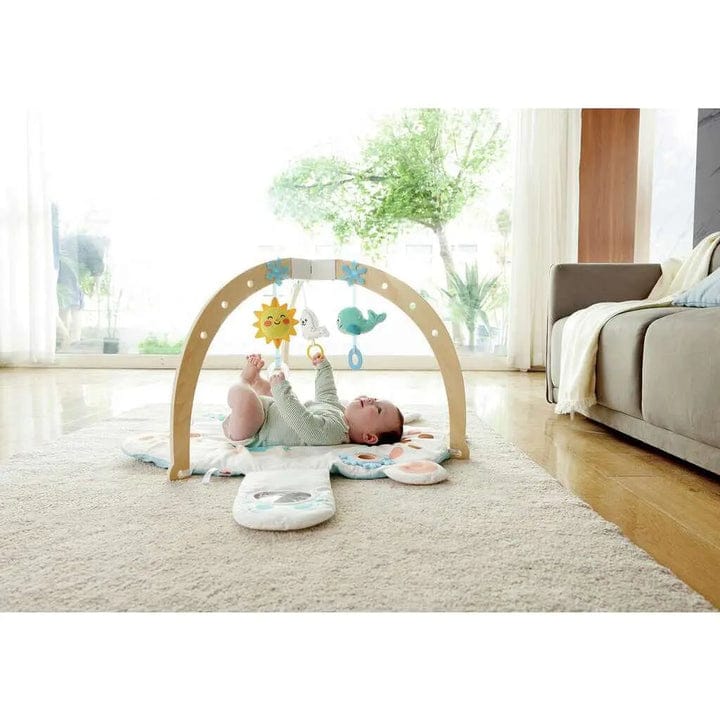 Hape Alfombra de juego Gimnasio de actividades oso - Hape E0074