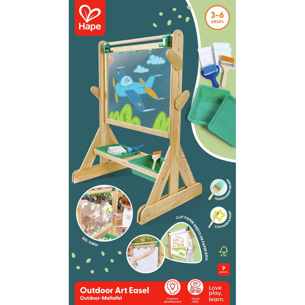 Hape Arte / Manualidades Atril de arte al aire libre - Hape E2010