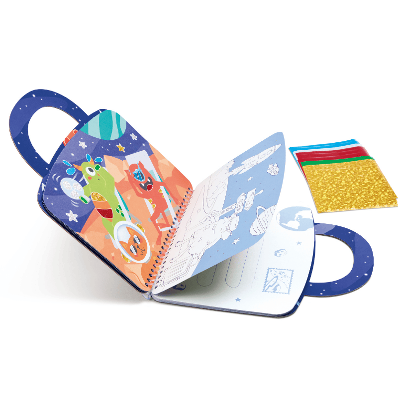 Hape Arte / Manualidades Kit de Arte viaje intergalactico- Hape E2020