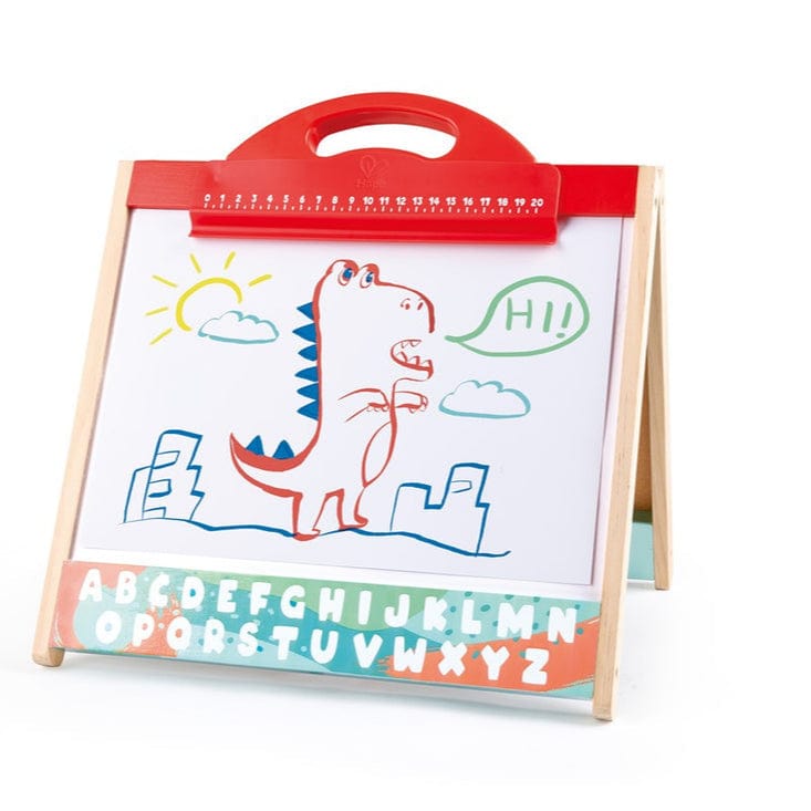Hape Arte / Manualidades Pizarra blanca y negra plegable de doble cara - Hape E1062