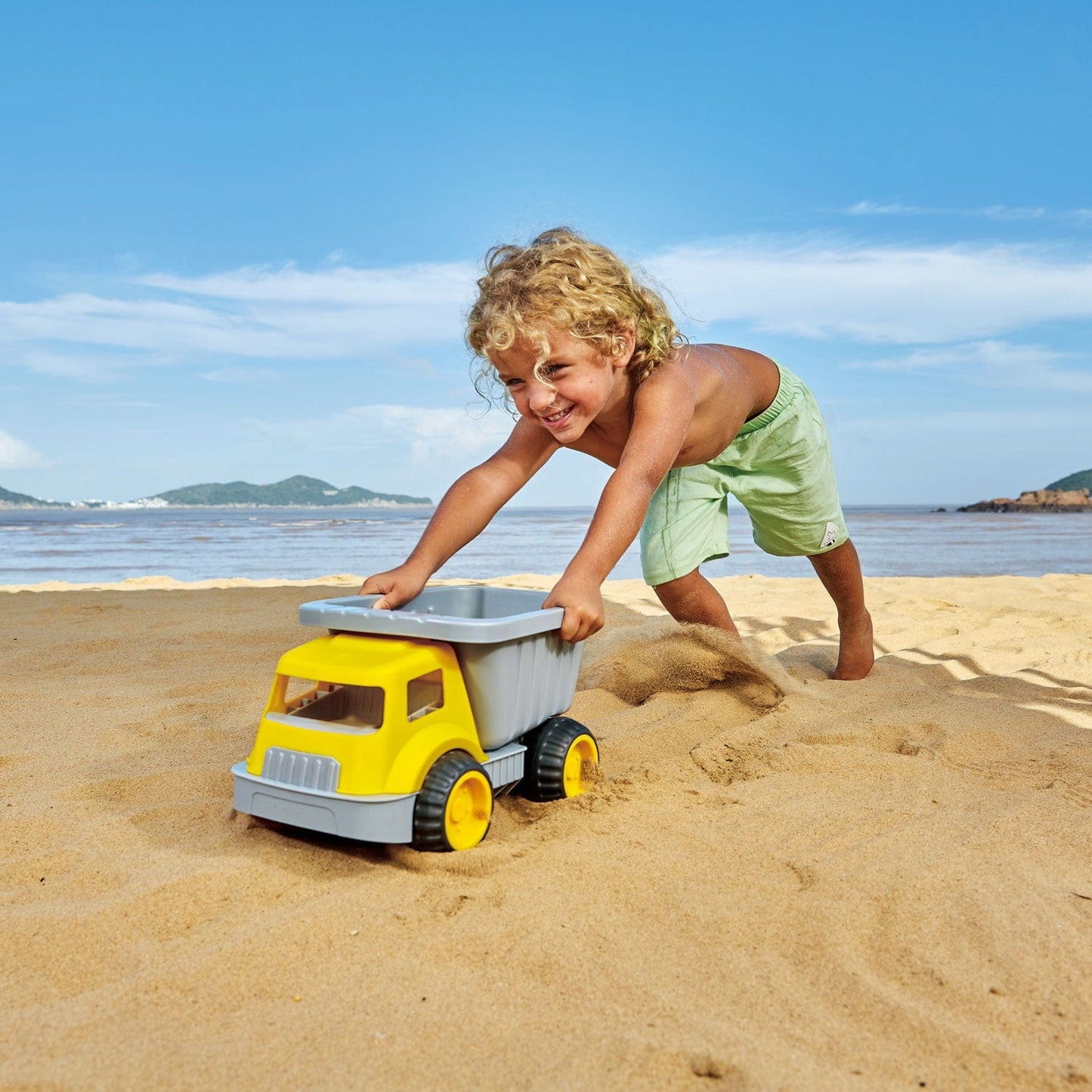 Hape Camión Camión volquete carga y transporta - Hape E4084