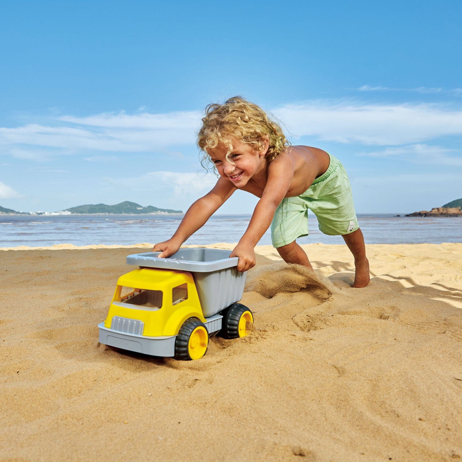 Hape Camión Camión volquete carga y transporta - Hape E4084