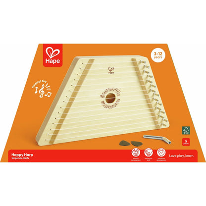 Hape Instrumentos musicales Arpa feliz - Hape E0323