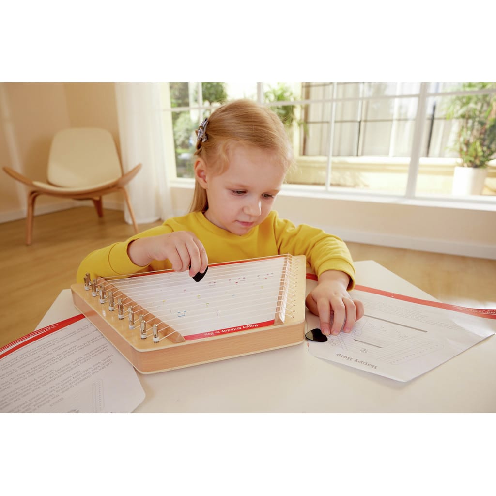 Hape Instrumentos musicales Arpa feliz - Hape E0323
