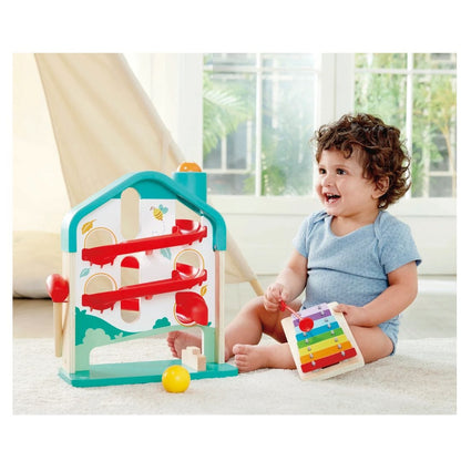 Hape Instrumentos musicales Juego musical carrera de pelotas mansión melody - Hape E0512
