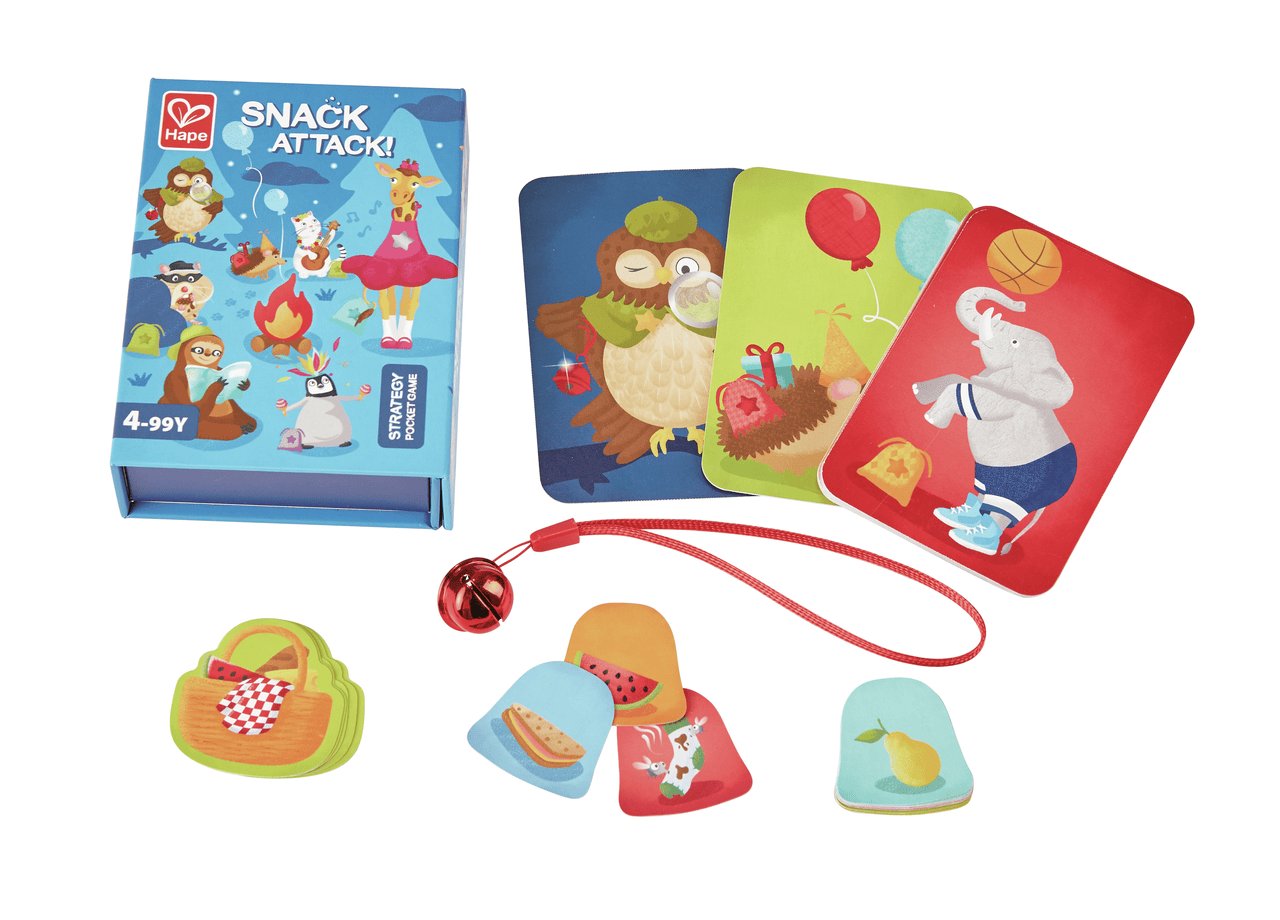 Hape Juegos de mesa Juego de cartas Snack Attack - Hape E4311