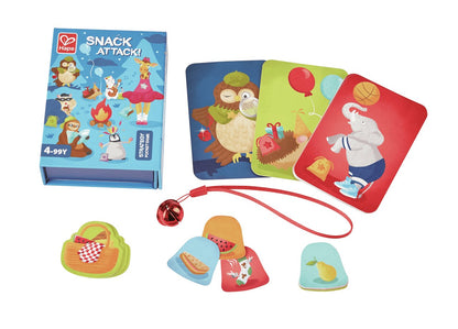 Hape Juegos de mesa Juego de cartas Snack Attack - Hape E4311