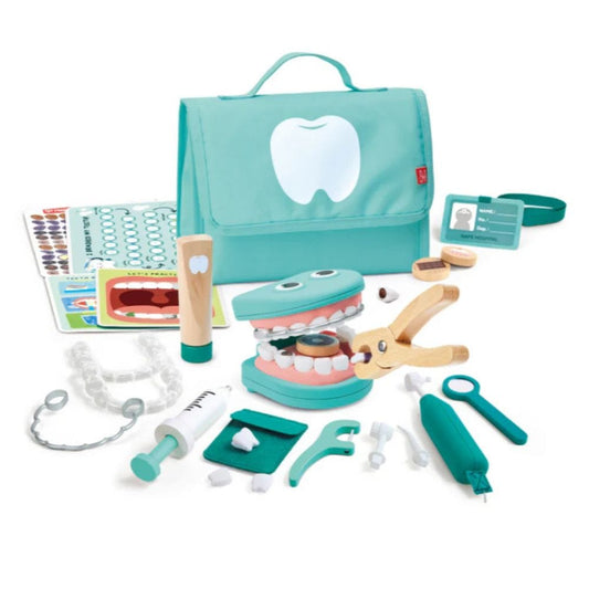 Hape Juegos de roles Kit Juego de Clínica Dental Super Smile - Hape E3227