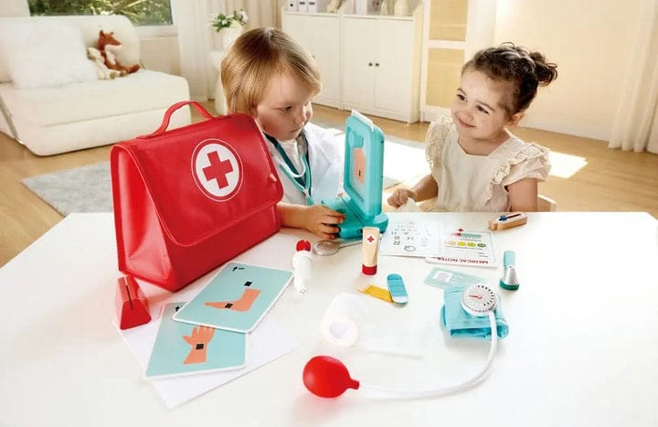 Hape Juegos de roles Set médico del pequeño doctor - Hape E3228