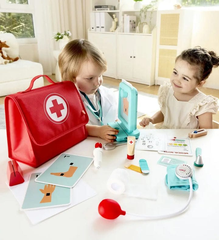 Hape Juegos de roles Set médico del pequeño doctor - Hape E3228