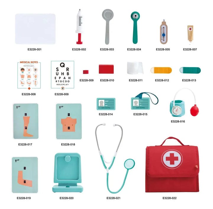 Hape Juegos de roles Set médico del pequeño doctor - Hape E3228