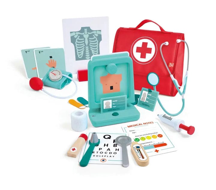 Hape Juegos de roles Set médico del pequeño doctor - Hape E3228