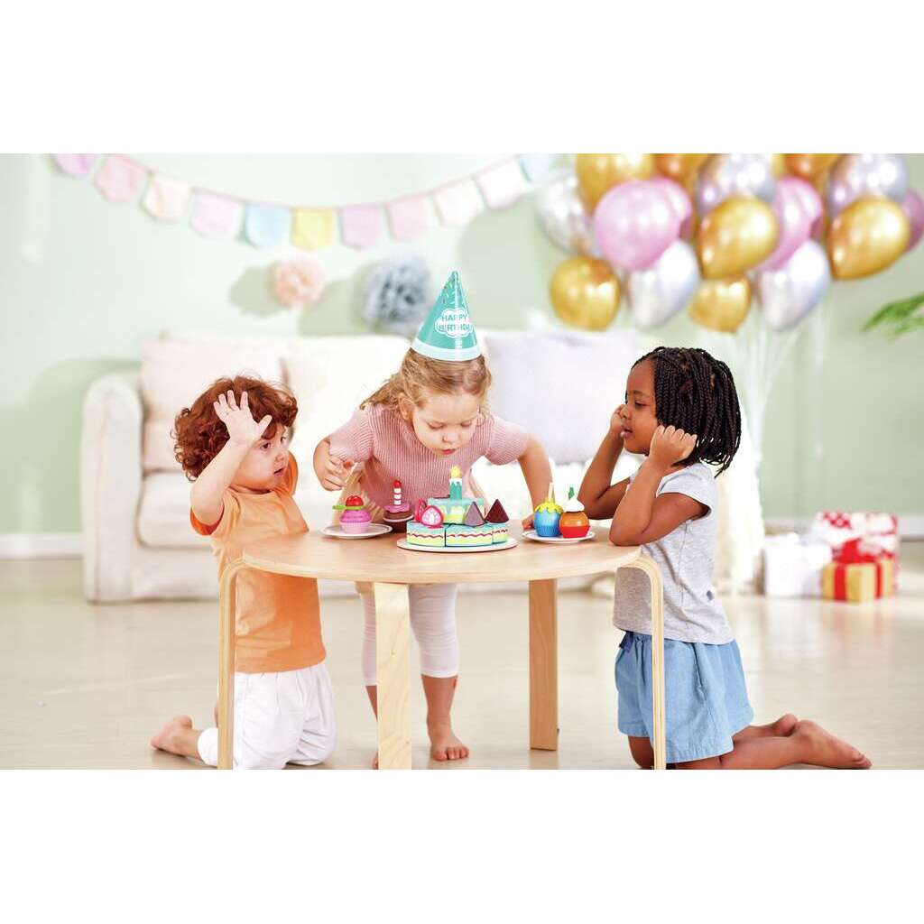 Hape Juegos de roles Torta de cumpleaños interactiva - Hape E3180