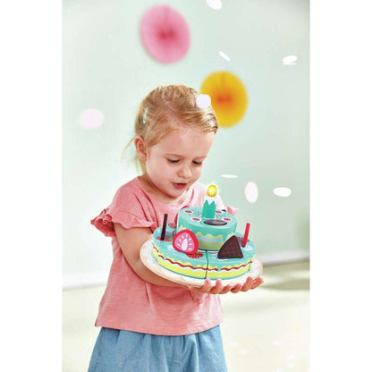 Hape Juegos de roles Torta de cumpleaños interactiva - Hape E3180