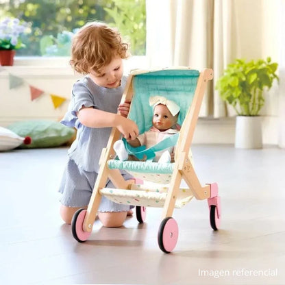 Hape Muñecas Coche de muñecas Sweet Walks - Hape E3607