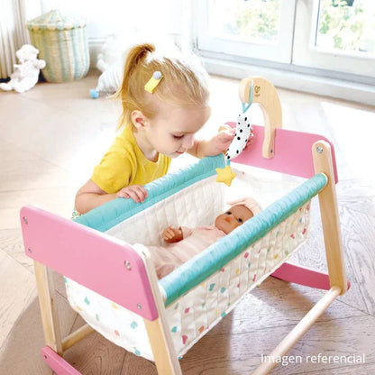 Hape Muñecas Cuna para muñecas Sweet Dreams - Hape E3608