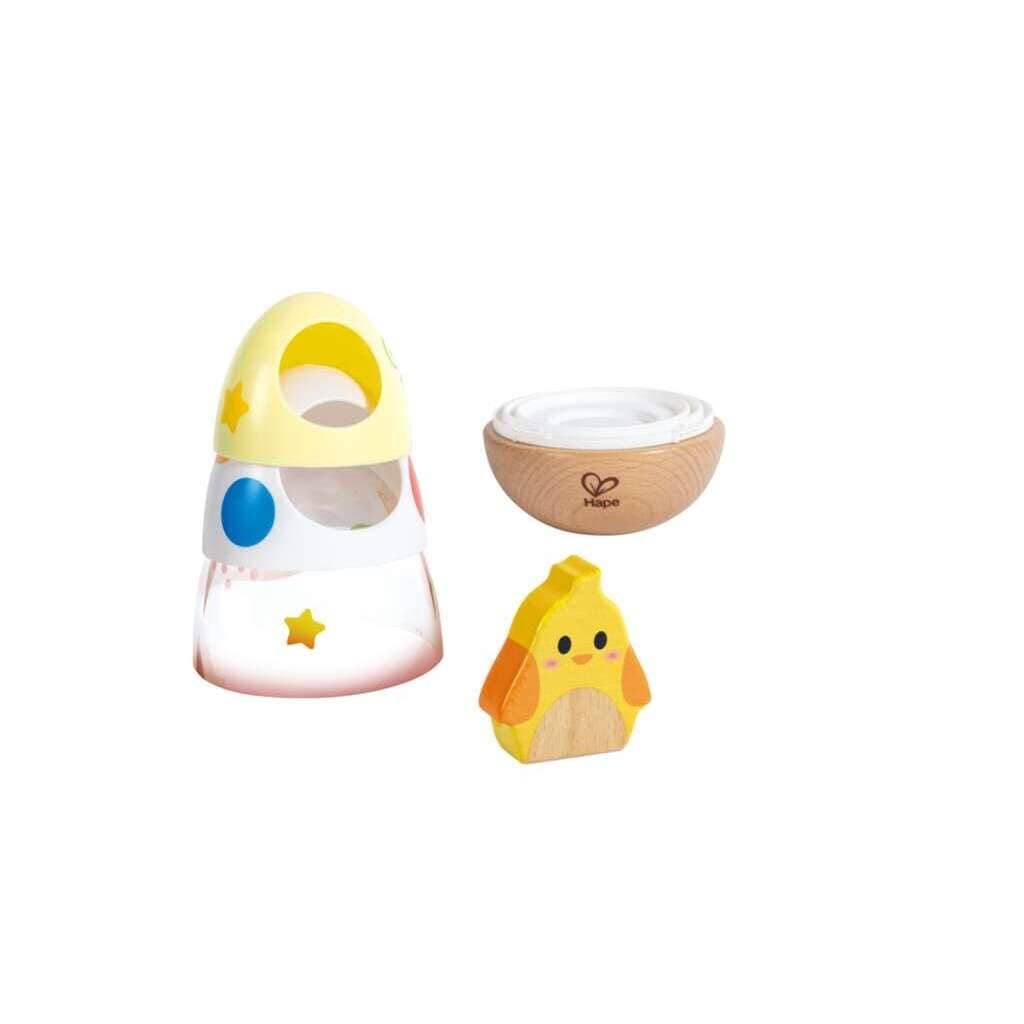 Hape Puzzles y encajes Apilador Wobble Wonder - Hape E0514