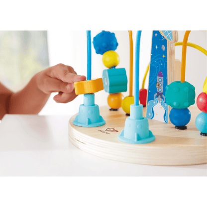 Hape Puzzles y encajes Laberinto de cuentas galaxia - Hape E0525