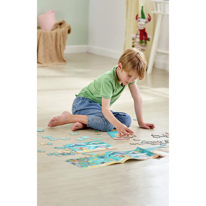 Hape Puzzles y encajes Puzzle amigos del mar - Hape E1645