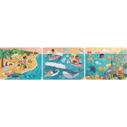 Hape Puzzles y encajes Puzzle amigos del mar - Hape E1645