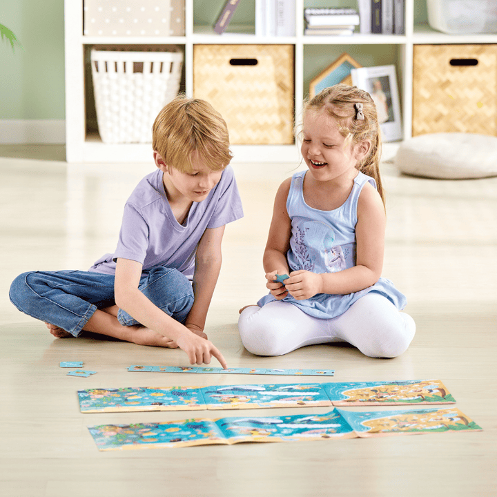 Hape Puzzles y encajes Puzzle amigos del mar - Hape E1645