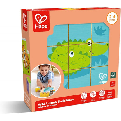 Hape Puzzles y encajes puzzle animales salvajes - Hape E1461