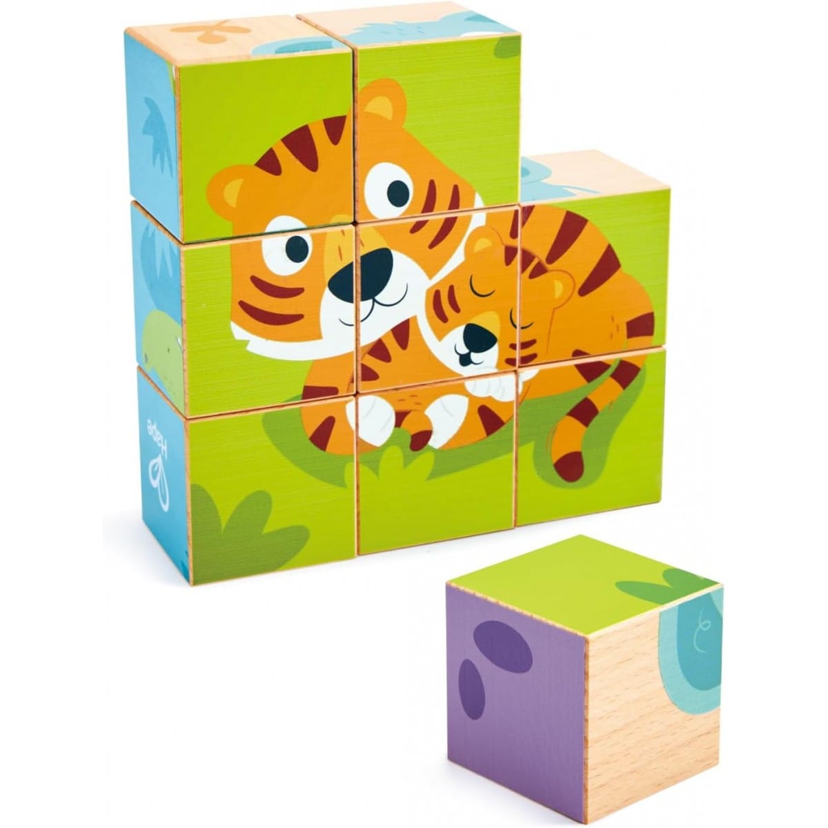 Hape Puzzles y encajes puzzle animales salvajes - Hape E1461