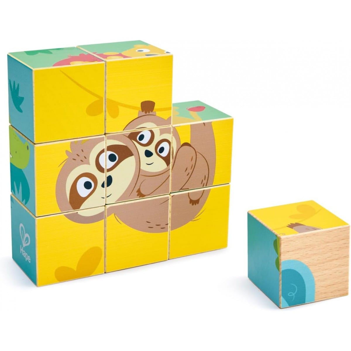 Hape Puzzles y encajes puzzle animales salvajes - Hape E1461