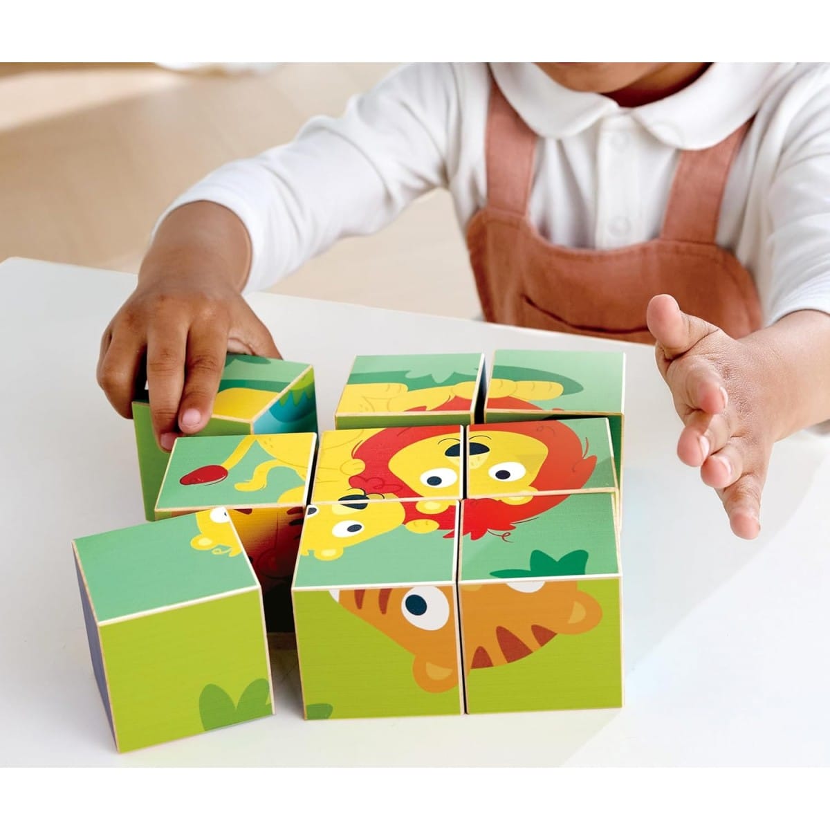 Hape Puzzles y encajes puzzle animales salvajes - Hape E1461