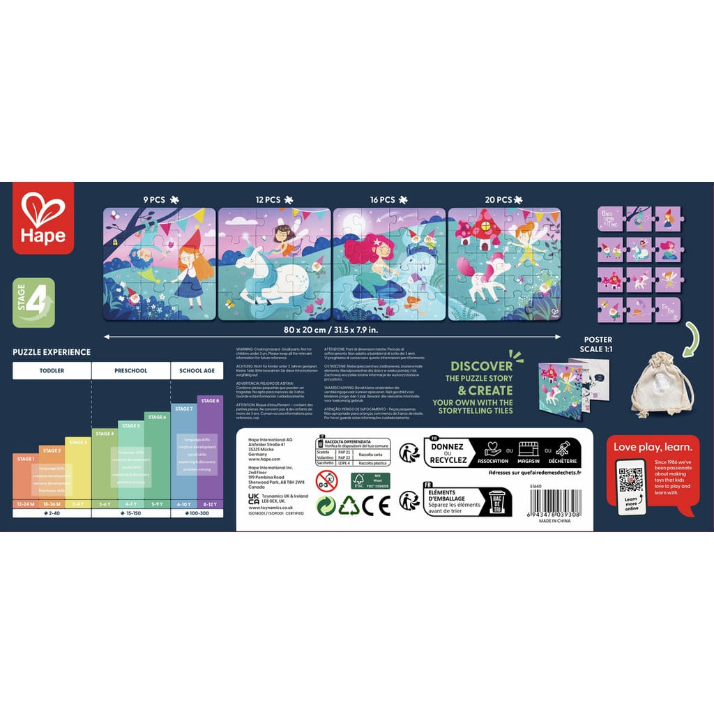 Hape Puzzles y encajes Puzzle cuento de hadas - Hape E1640
