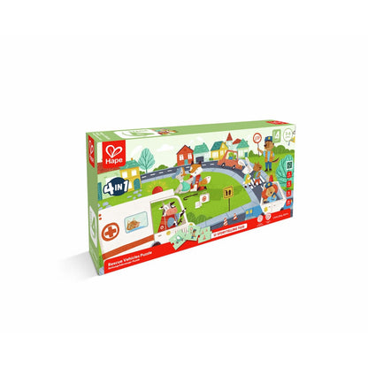 Hape Puzzles y encajes Puzzle de vehículos de rescate - Hape E1639