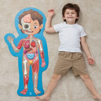 Hape Puzzles y encajes Rompecabezas cuerpo humano - Hape E1635